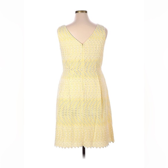 Tahari by ASL Butter Tea Dress, Size 14 - Picture 3 of 16